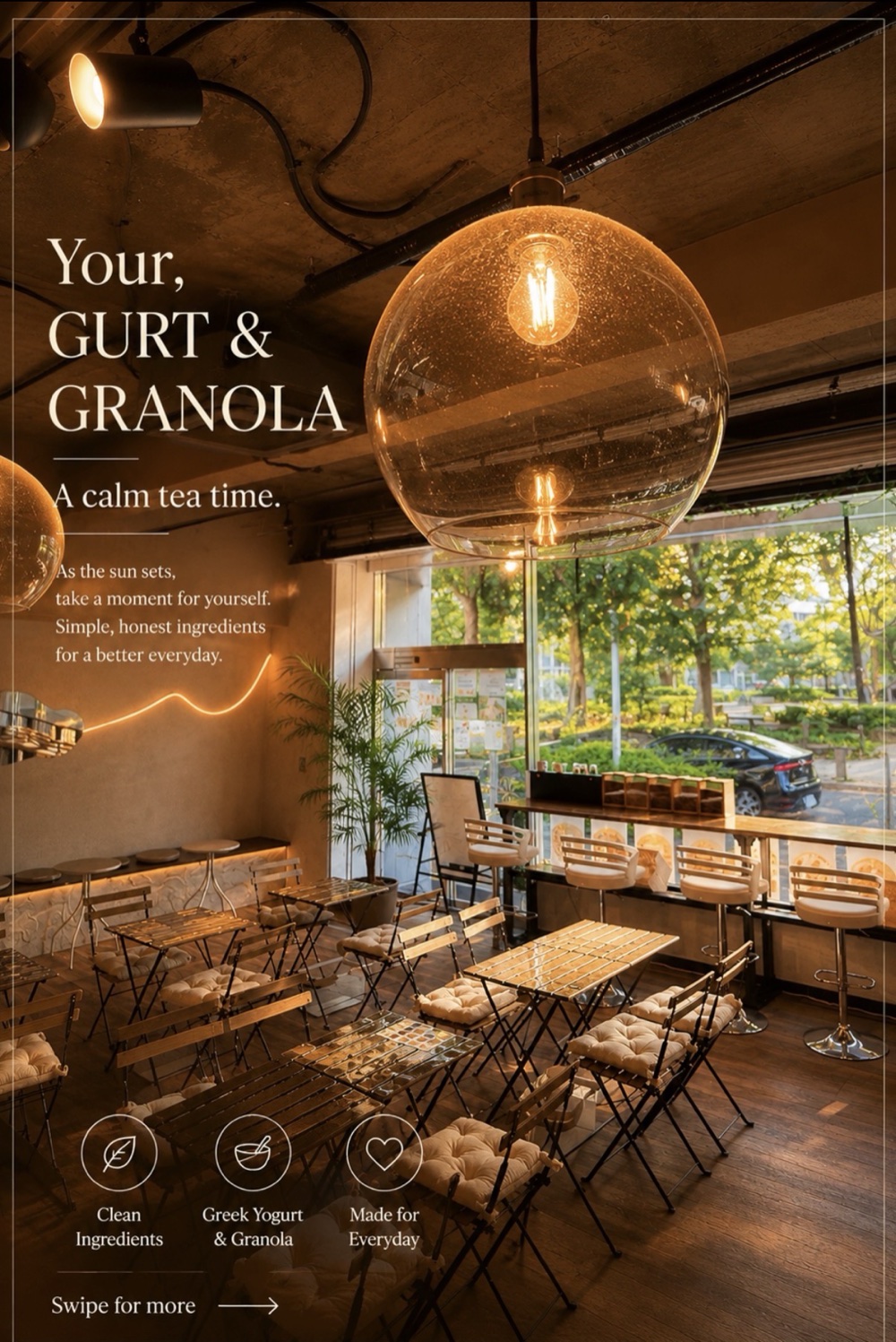 Your,GURT&GRANOLA 店内